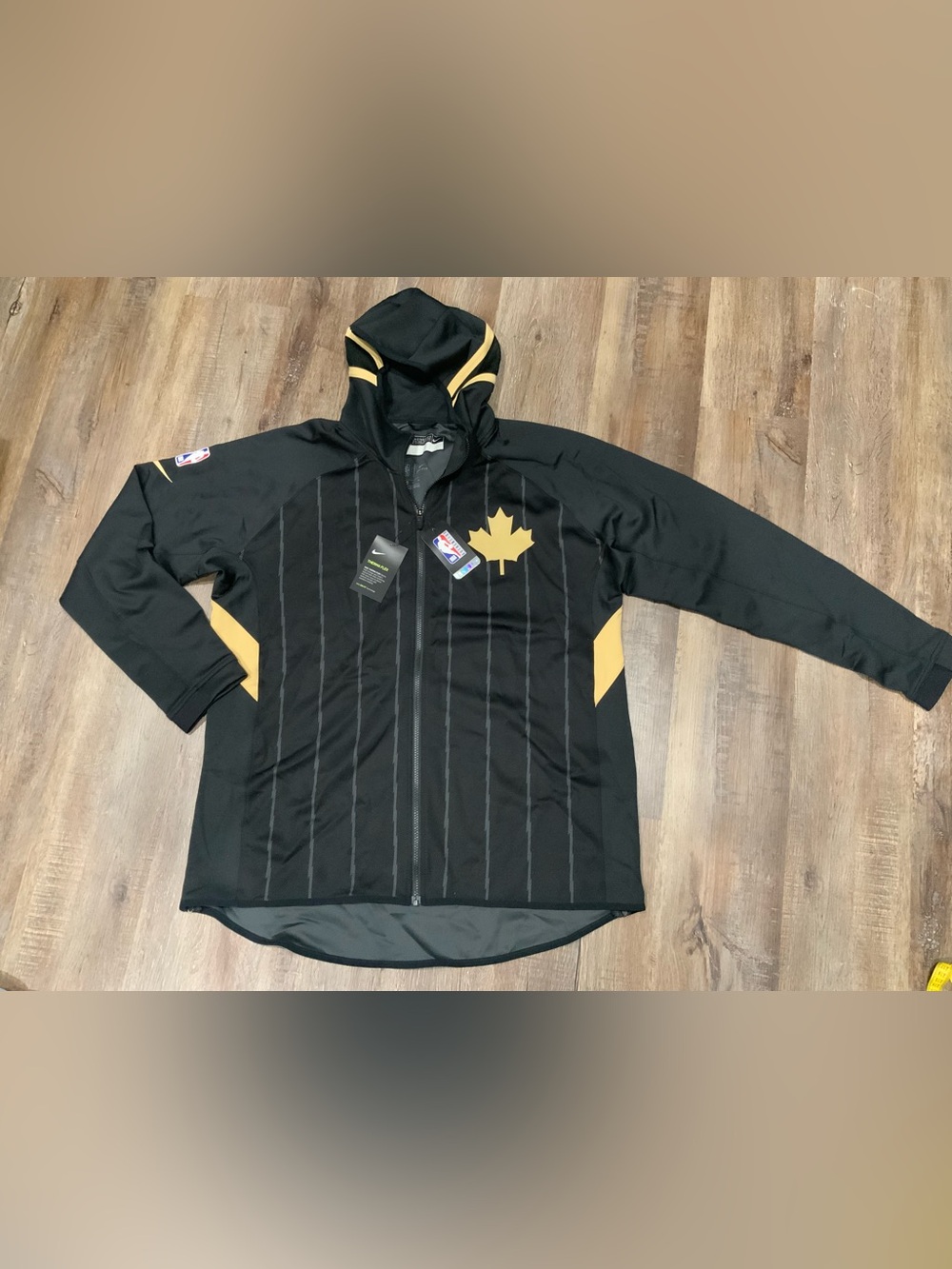 New Nike 2020 Toronto Raptors Earned Edition Showtime Therma Flex Hoodie Sz XL